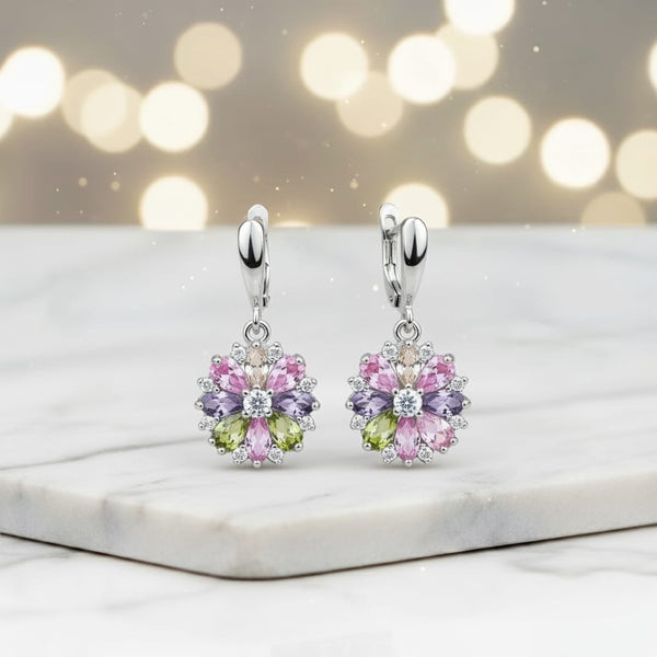 Orecchini Multicolor Pendenti – Rainbow Drops  Hanami Secrets