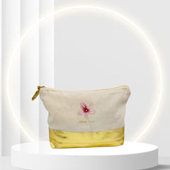 Pochette Beauty Oro – Borsa Trucco Elegante  Hanami Secrets