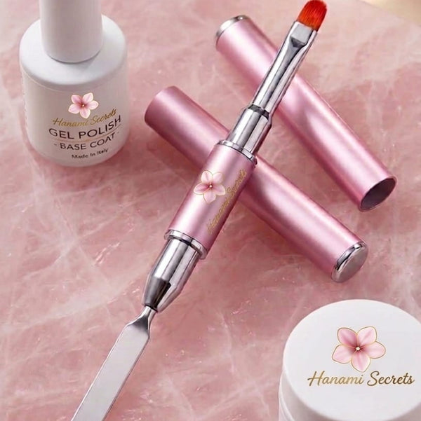 Pennello Spatola Dual-Ended Professionale per Acrygel – Hanami Secrets