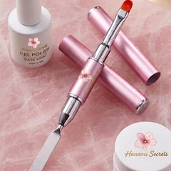 Pennello Spatola Dual-Ended Professionale per Acrygel – Hanami Secrets