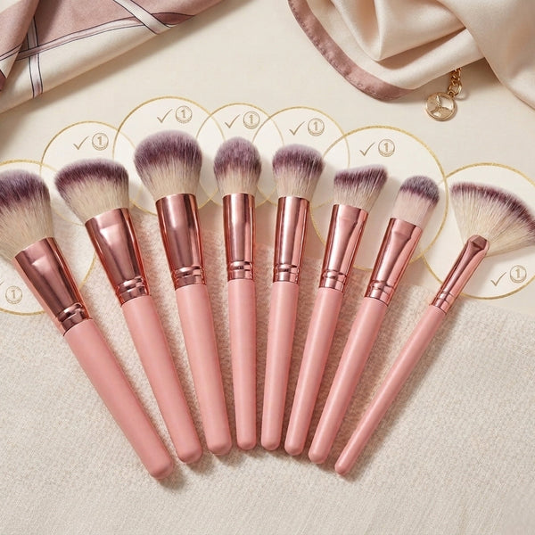 Pennello Professionale Viso per Fondotinta e Correttori (Single Pack) – Hanami Secrets